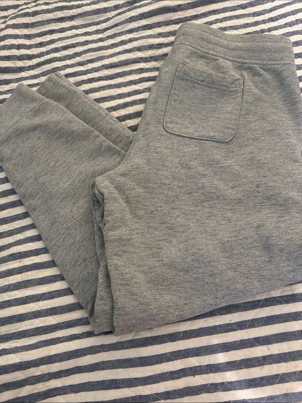 Banana Republic Men's Gray Fleece Track Suit Jogger Pants